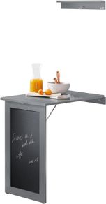 Foldable Wall Table with black board