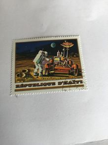 Rare stamp - First Man on the Moon