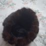 1960s Vintage Mink Brown Fur Hat (Collect from Dun Laoghaire) Image 3