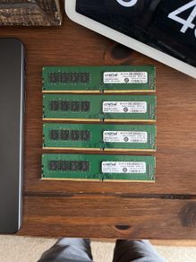 32gb ddr4 ram (4x8gb)