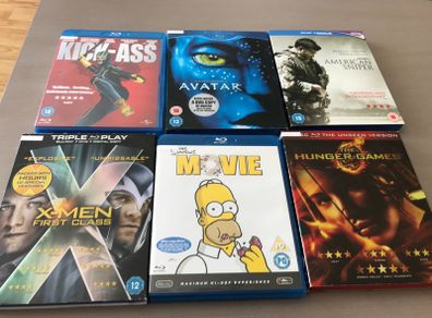 Blu-Ray DVD's