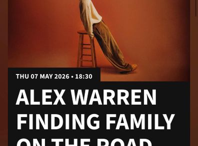 Alex Warren Standing Ticket Thursday