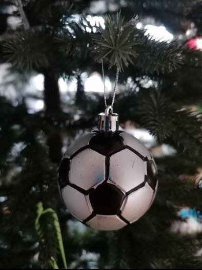 Football Christmas decoration
