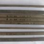 IN STOCK. Lot of 8pcs Soviet Diamond Honing Sticks Bars AC32 80/63 M5-01 125 mm Image 2