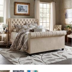 sleigh bed frame