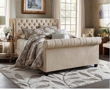 sleigh bed frame