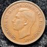 United Kingdom 1938  1 Penny - George VI with 'IND:IMP' coin Image 2