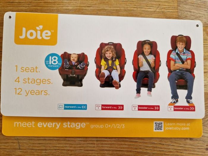 Joie Every Stage car seats x 3