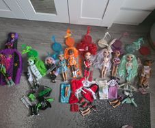 Rainbow High & Monster High Dolls