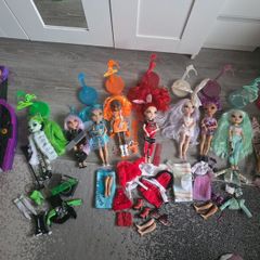 Rainbow High & Monster High Dolls