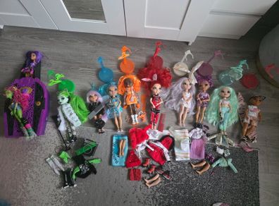 Rainbow High & Monster High Dolls