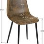 4x Suede Dining Chairs Image 4