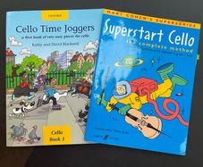 Cello Time Joggers & Superstart Cello - Beginner Cello Books (2 books with CD's)