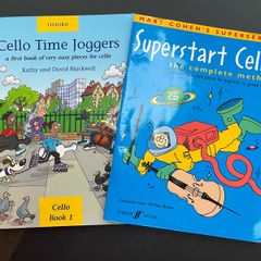 Cello Time Joggers & Superstart Cello - Beginner Cello Books (2 books with CD's)