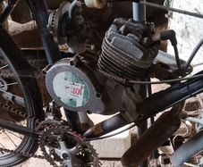 80cc motorised bike project