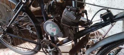 80cc motorised bike project