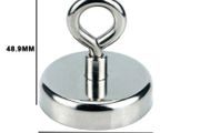 Neodymium magnet powerful fishing magnet deep sea fishing magnet with ring circular search magnetic hook magnet searcher
