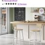 Two breakfast bar stools Image 3