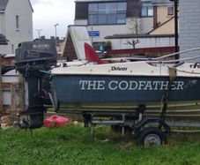boat. 40 hp Suzuki outboard