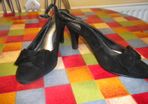 Black Sling Back Shoes
