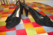 Black Sling Back Shoes