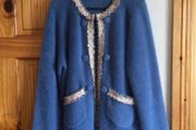 Gallery Ladies Soft fluffy Cardigan Coatigan M Uk 14 Includes Postage