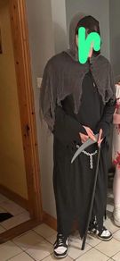 Grim Reaper Halloween Costume Men's