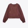 Zara Velvet TRACKSUIT jumper and trousers set Image 7