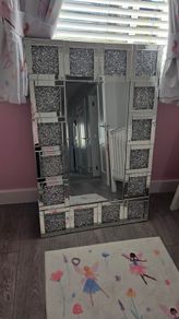 mirror crushed diamond
