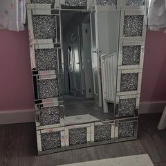 mirror crushed diamond