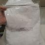 3 New White Business Shirts Size 19 inch Short Sleeve Image 6