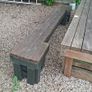 Garden table and bench Image 4