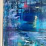 Large Framed Original Seascape in Abstract by Artist Irish Art Original Art Abstract Art Image 8