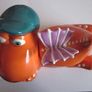 Coconut the little orange dragon novelty cookie jar biscuit jar kitchen storage Image 8