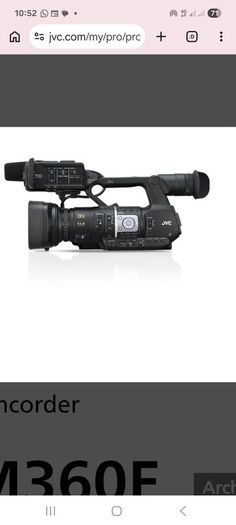 JVC JY-HM360E Pro Camcorder  Perfect for Weddings
