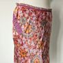 Vintage Y2K Quin and Donnelly silk midi skirt M L 12 14 Irish designer like Rixo 2000s 1990s Image 3