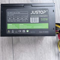 JUSTOP 500W ATX PSU with 12cm quiet fan