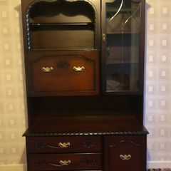 Solid Wood Vintage Cabinet