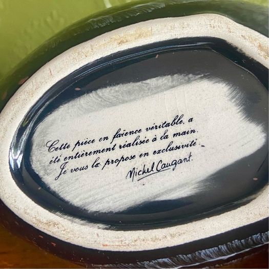 Vintage French duck pate tureen
