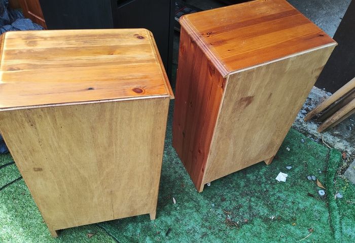 Pair of Pine Lockers (26241)
