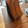 2 Wood holder for books/papers/documents Image 3