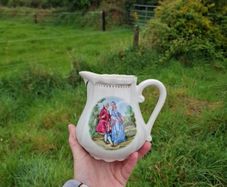 Marquise ceramic pitcher postage possible