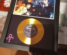 Prince purple rain display cd disc