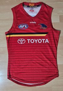 oneills Adelaide Crows match worn jersey  AFL