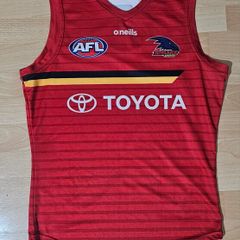 oneills Adelaide Crows match worn jersey  AFL