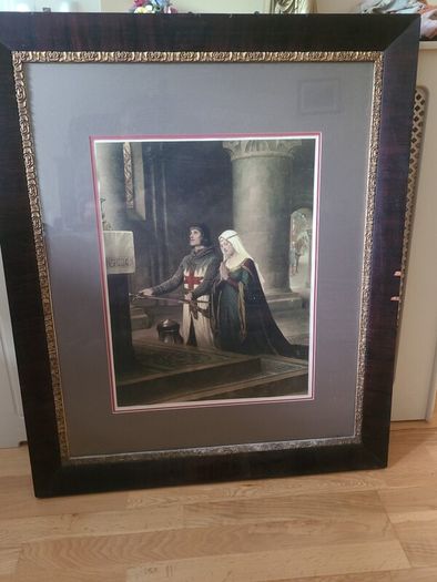Huge Classic print - The Dedication  - Edmund Blair Leighton