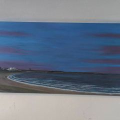 Original acrylic landscape painting