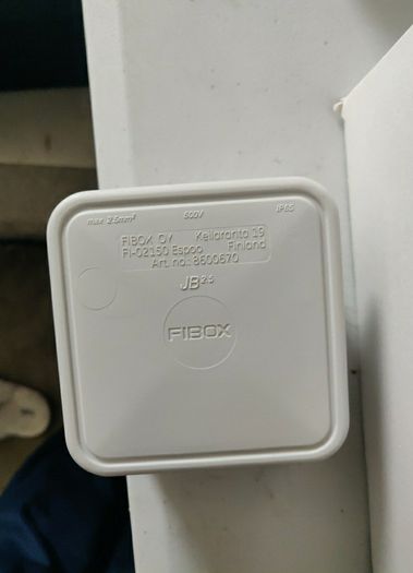 electrical  boxses external 2.5mm