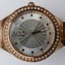 Modern Guess Goddess Rose Gold Plated Two-Tone Stainless Steel Quartz Ladies Watch Image 10