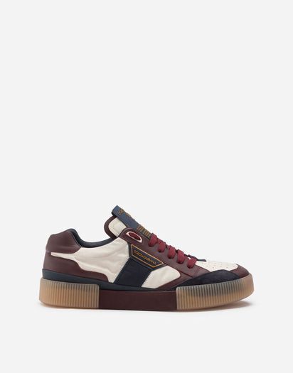 Dolce & Gabbana Miami Low Sneaker - Navy/Bordeaux